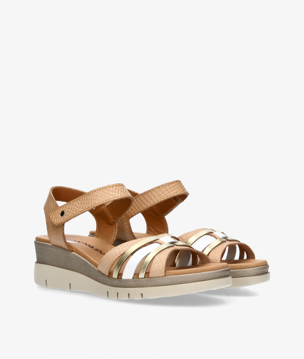 Sandalias pabloochoa.shoes  3052 en beige