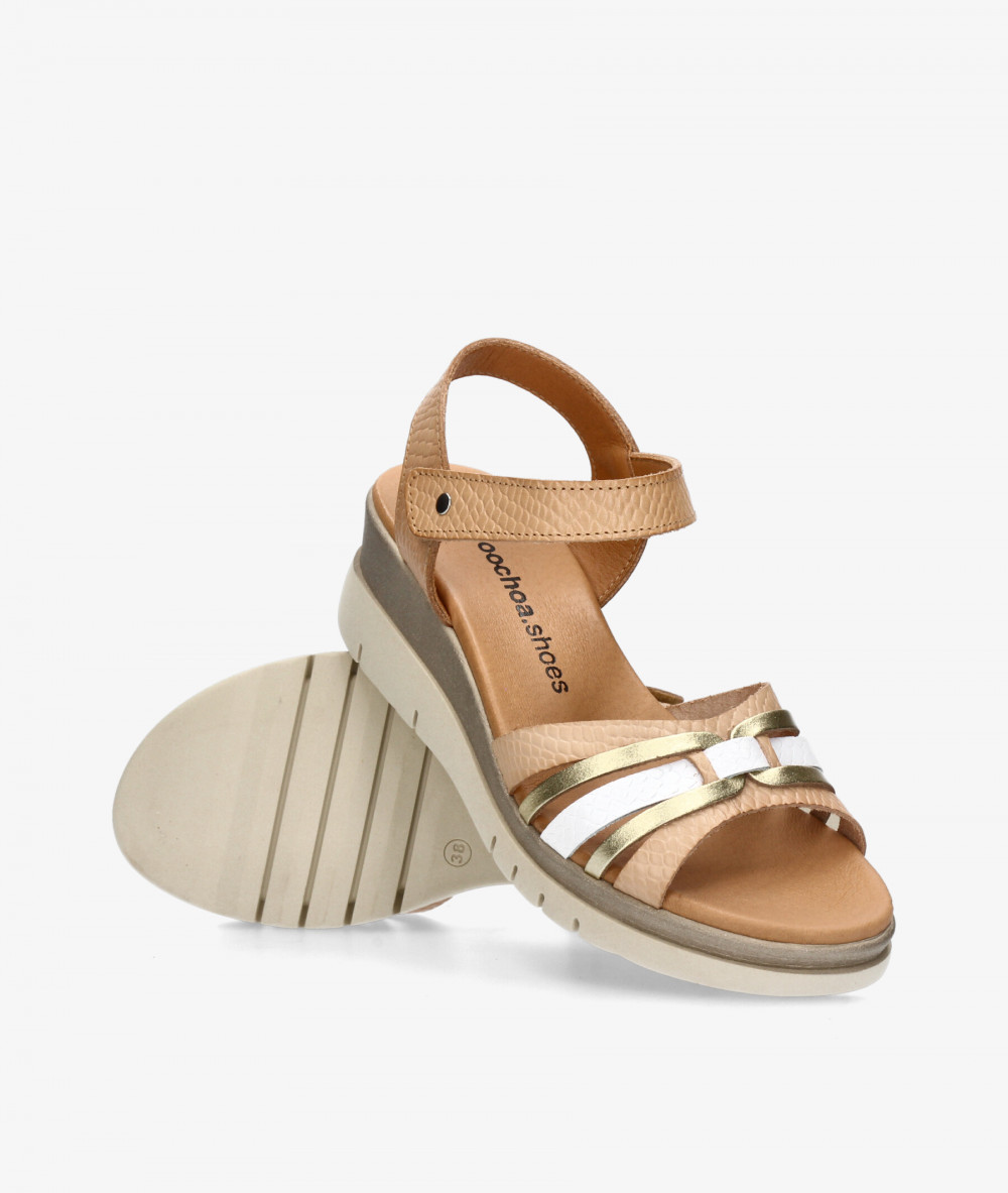 Sandalias pabloochoa.shoes  3052 en beige