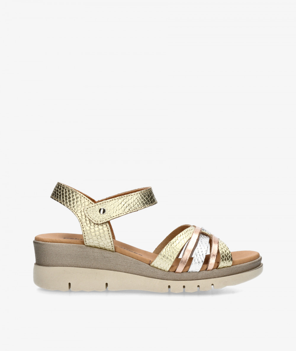 Sandalias pabloochoa.shoes  3052 en platino