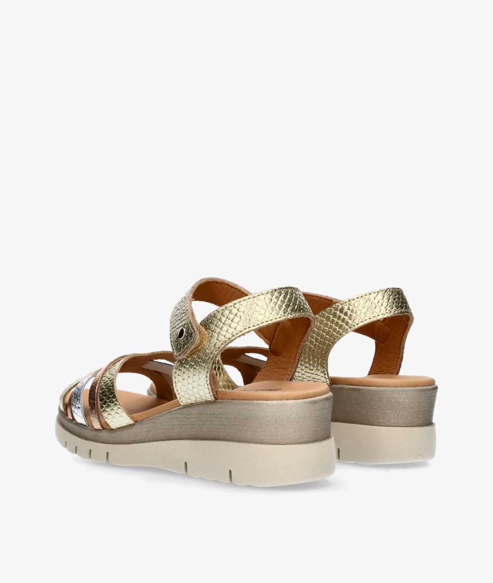 Sandalias pabloochoa.shoes  3052 en platino