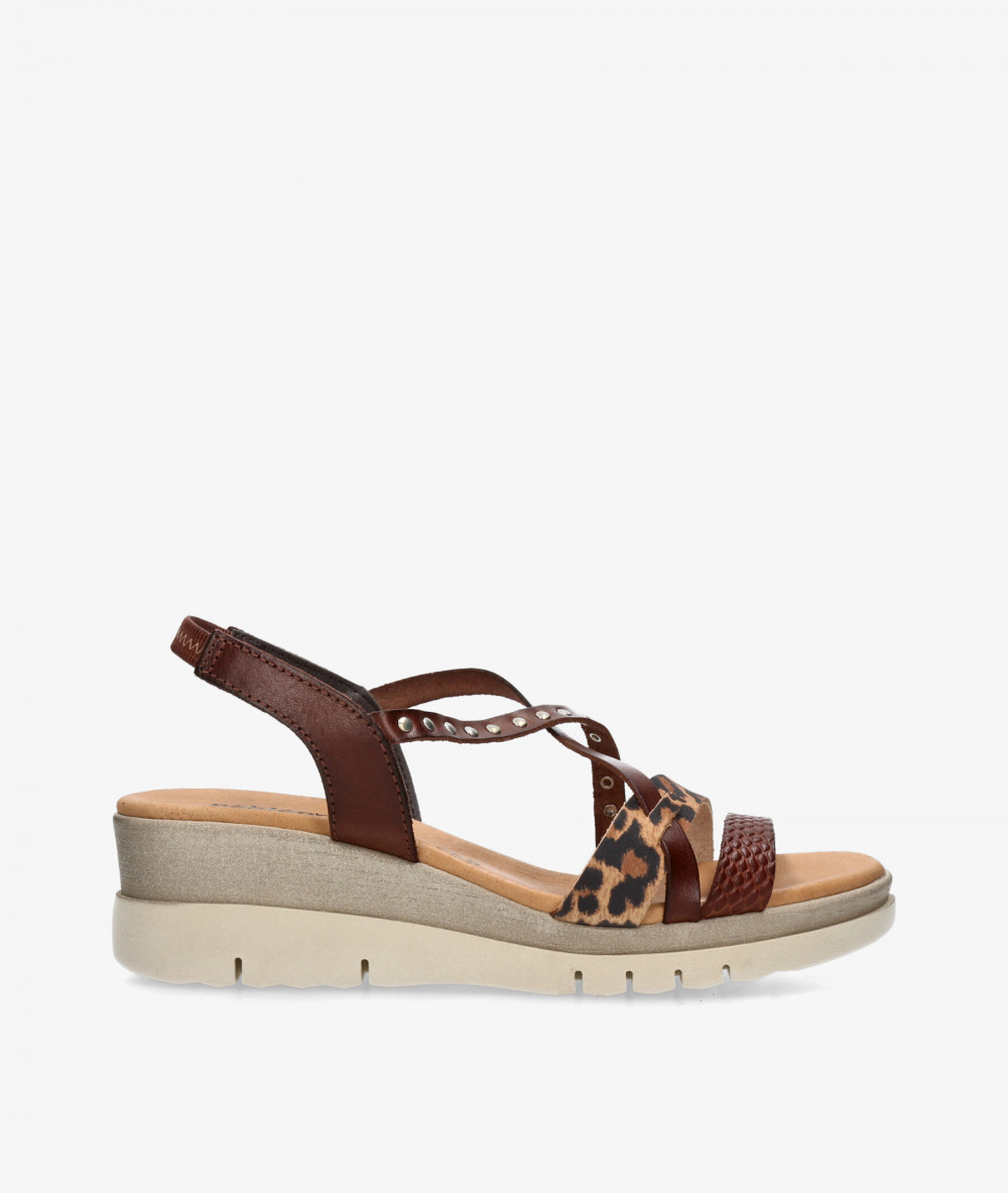 Sandalias pabloochoa.shoes  6016 en marrón