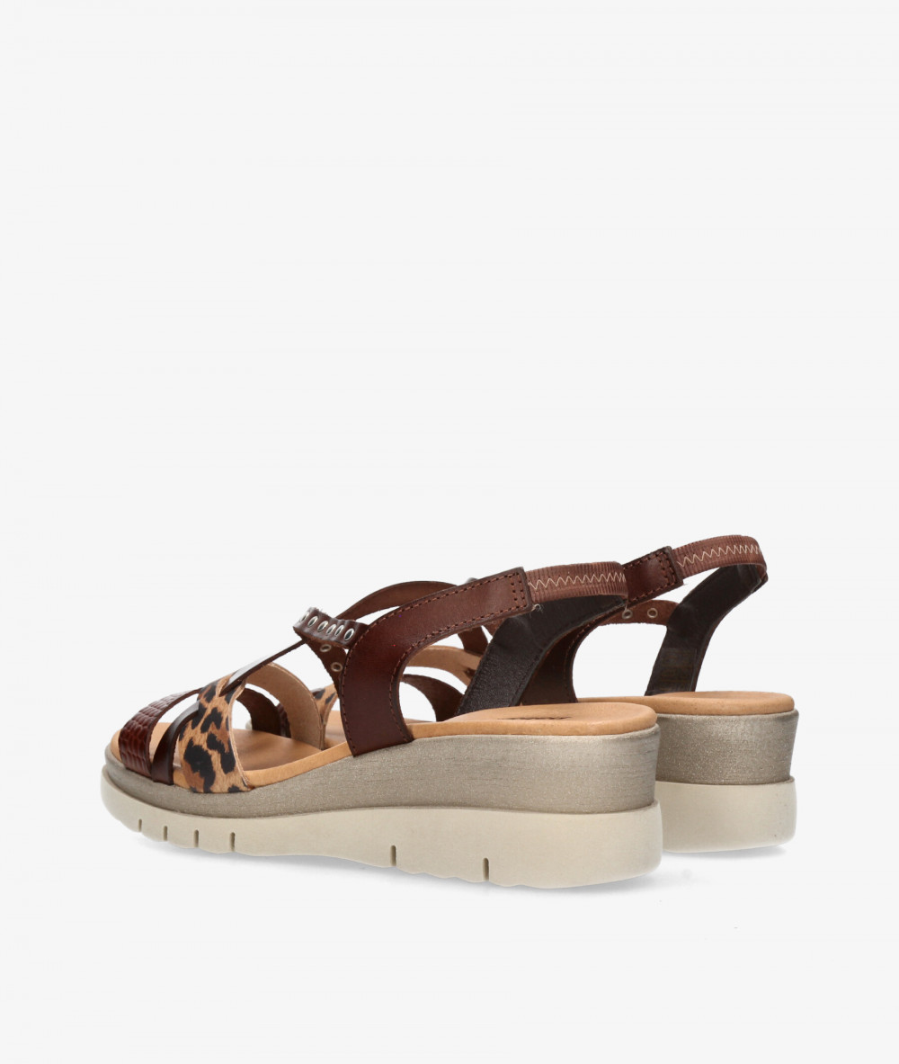 Sandalias pabloochoa.shoes  6016 en marrón