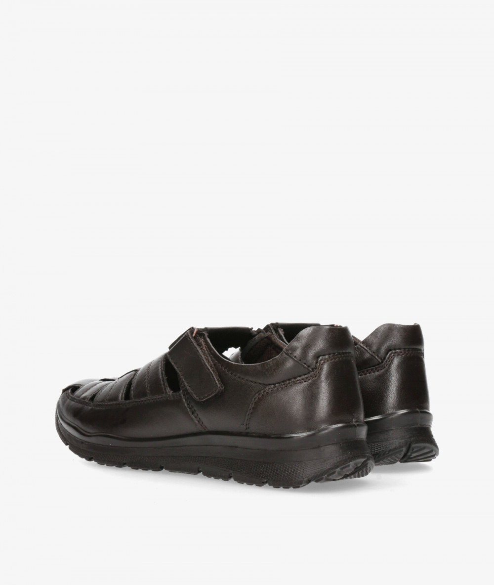 Sandalias St. Gallen  SANDINOF en marrón