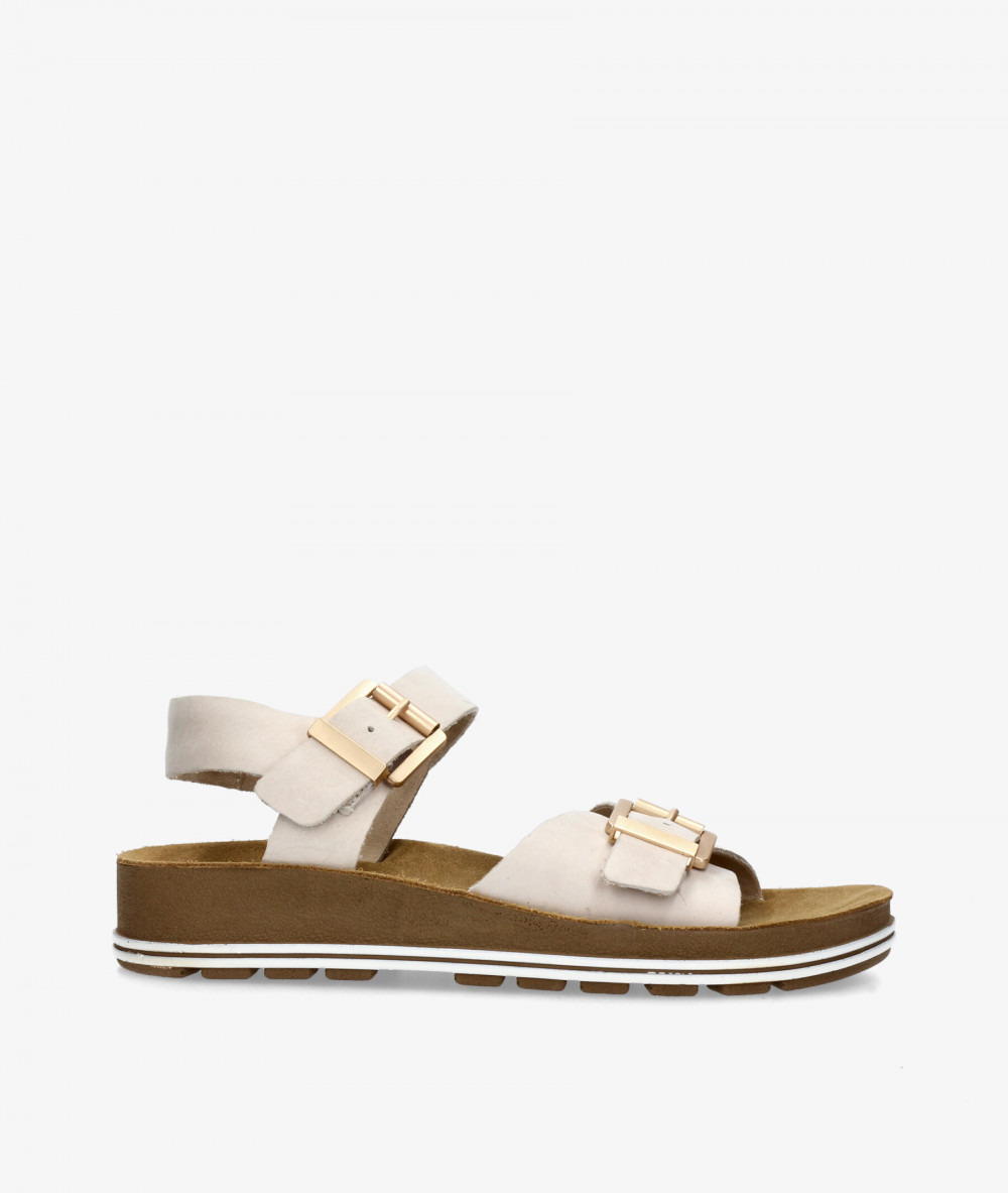 Sandalias St. Gallen  24-03-22918  LEA en hueso