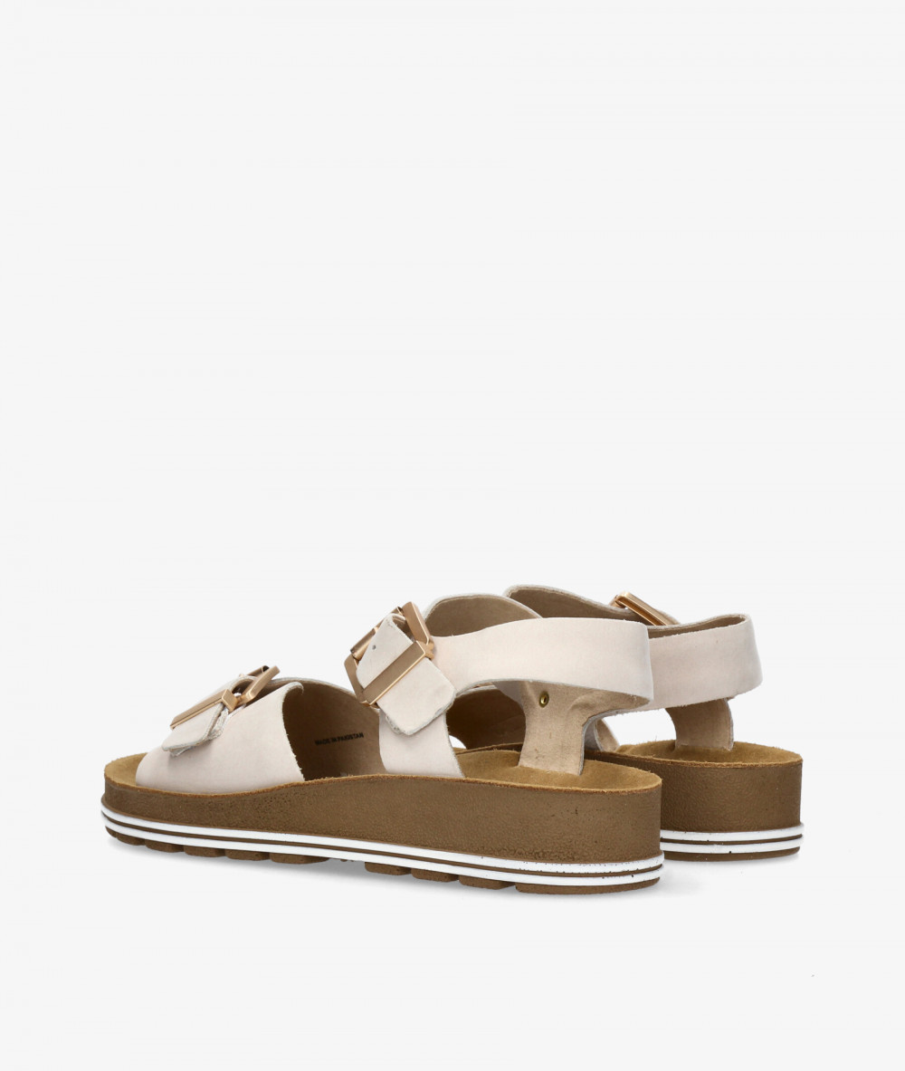 Sandalias St. Gallen  24-03-22918  LEA en hueso