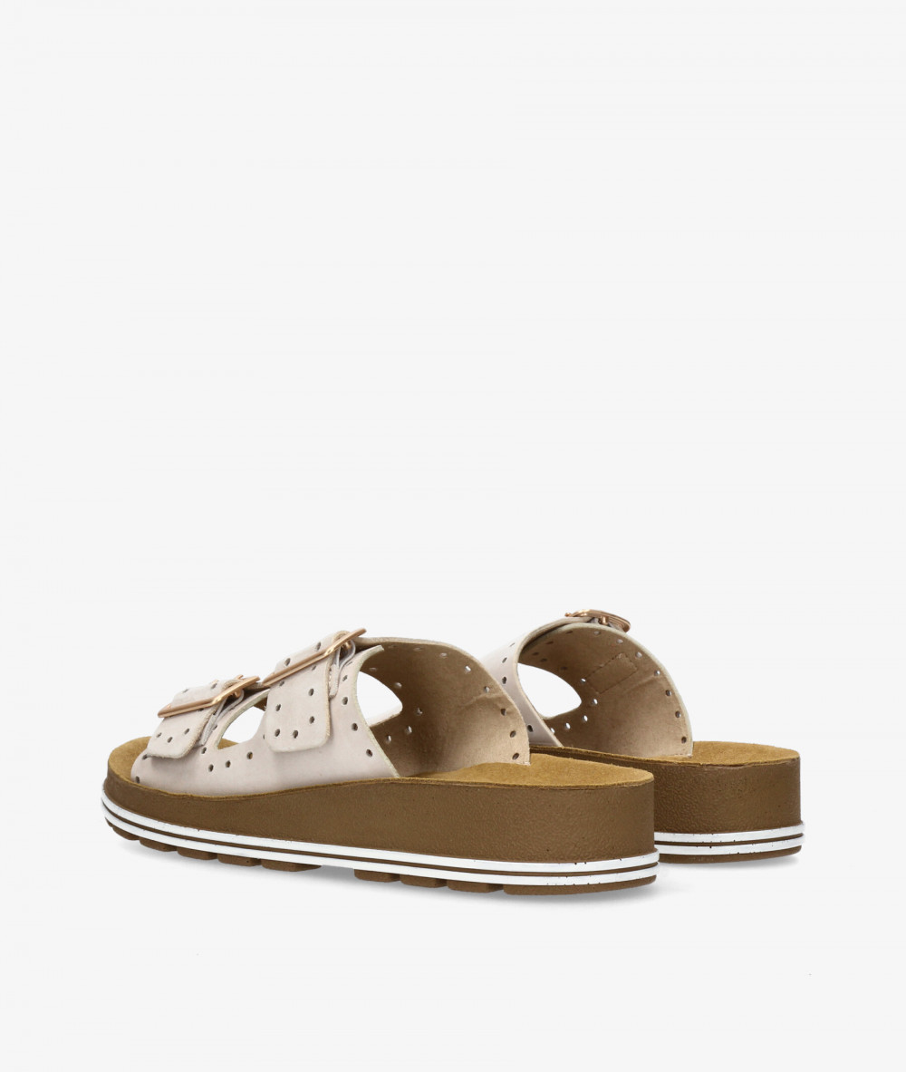 Sandalias St. Gallen  24-03-22919  LARA en hueso