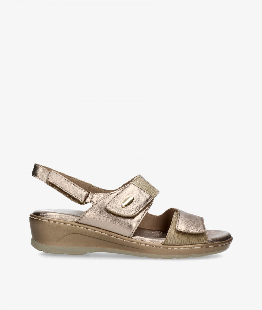 Sandalias St. Gallen  24-05-23401  PIT 07 en oro
