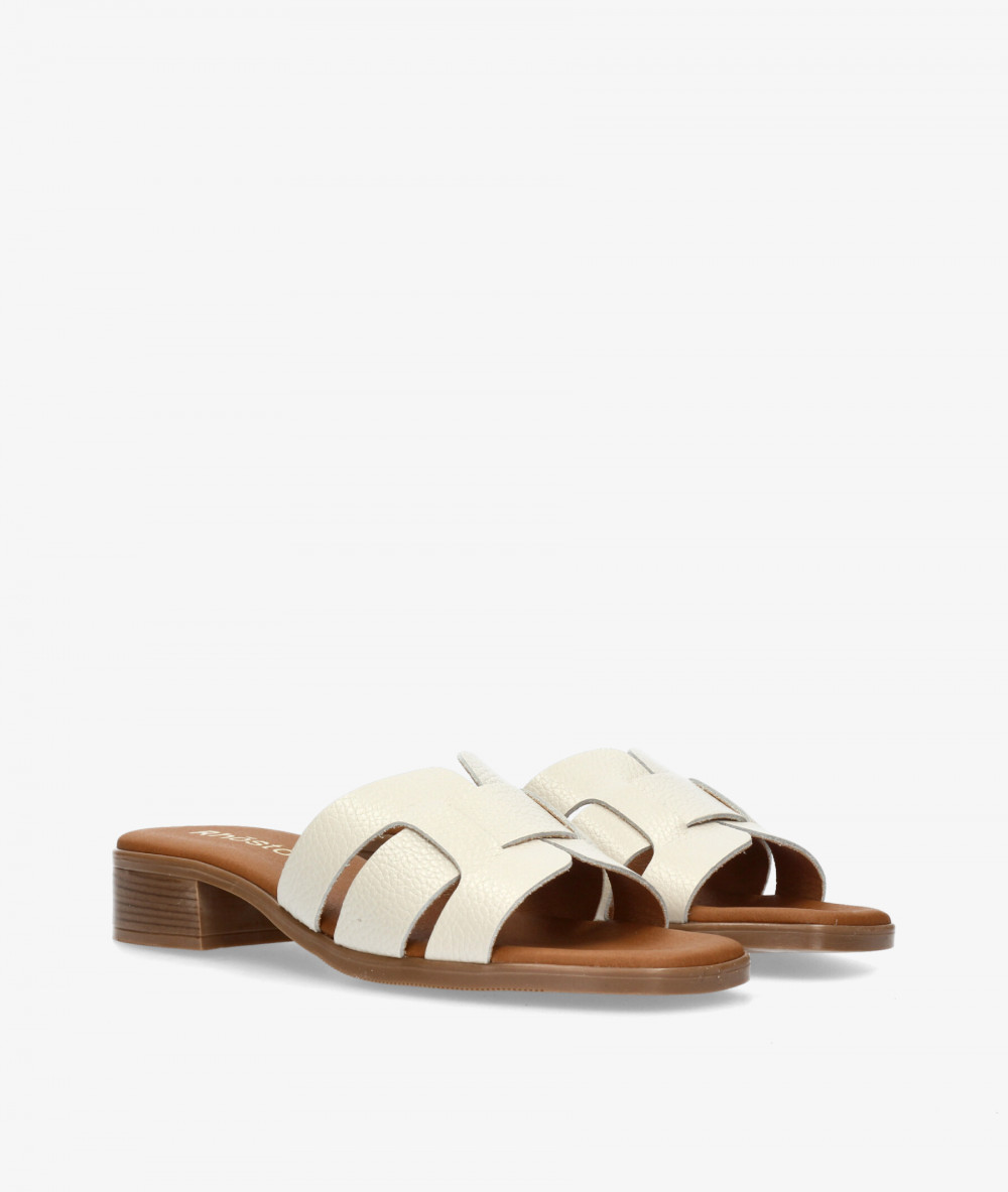 Sandalias Rhostock  5880 en hueso