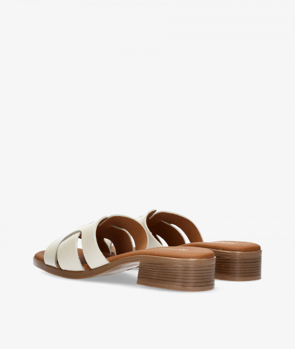 Sandalias Rhostock  5880 en hueso