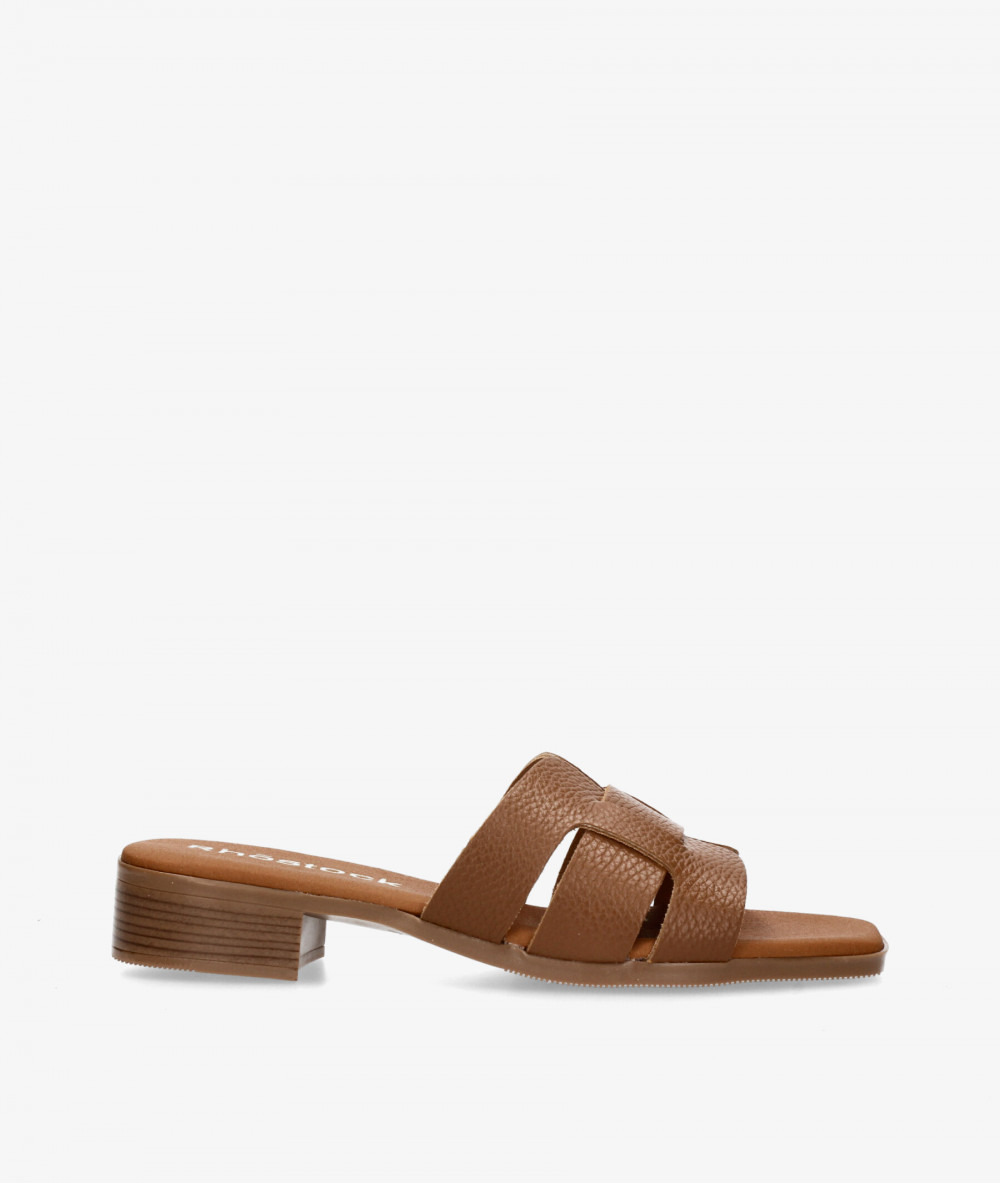 Sandalias Rhostock  5880 en cuero