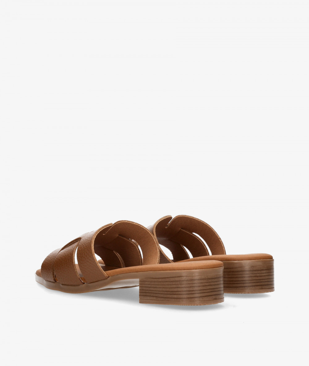 Sandalias Rhostock  5880 en cuero