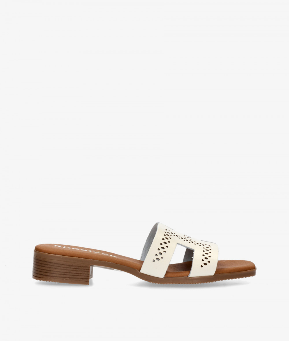 Sandalias Rhostock  5882 en hueso