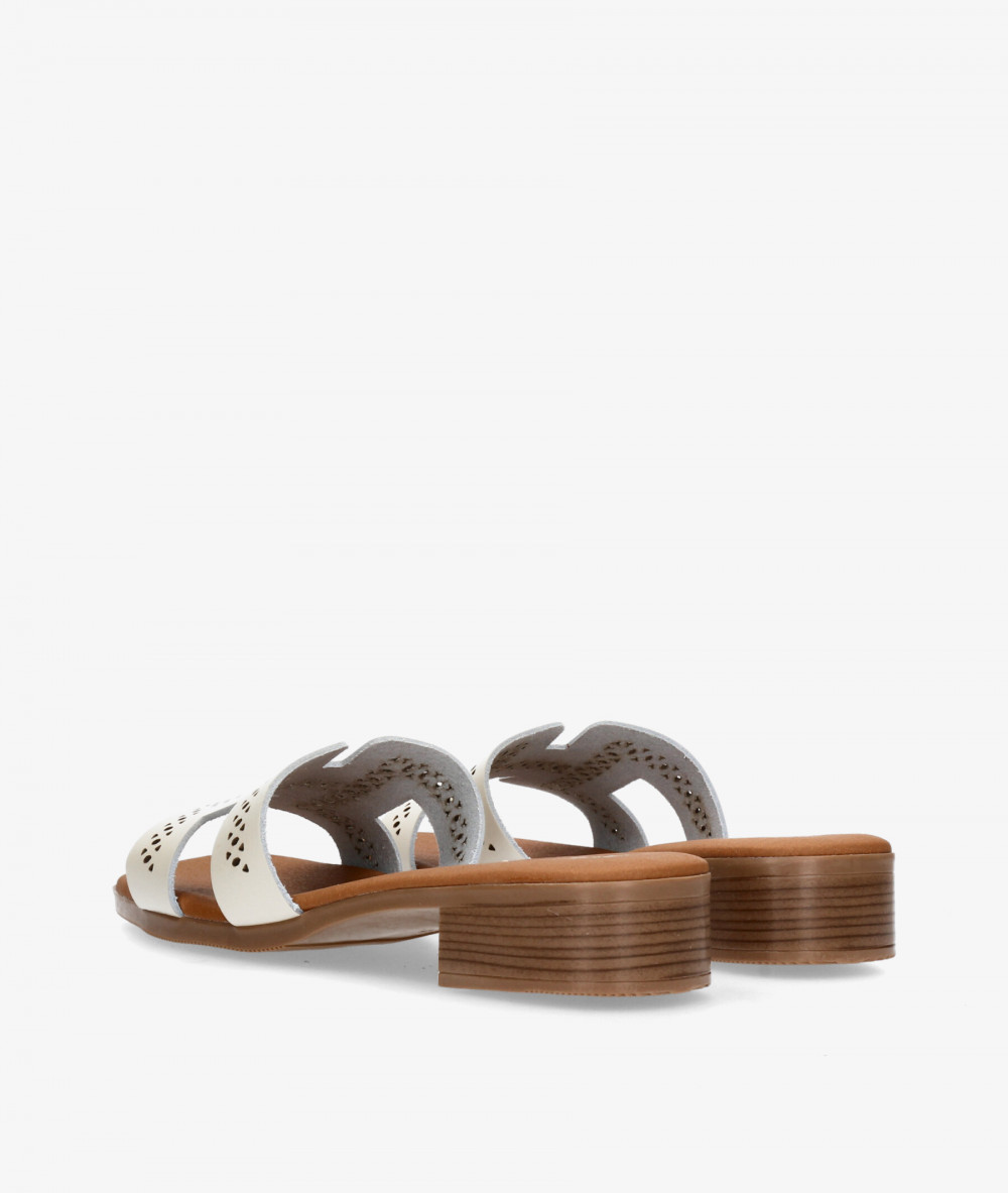 Sandalias Rhostock  5882 en hueso