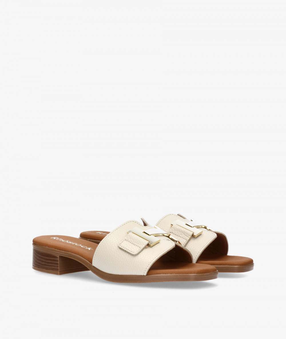 Sandalias Rhostock  5890 en hueso