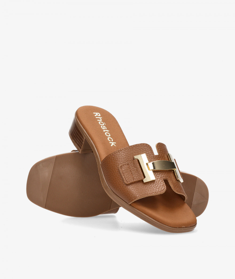 Sandalias Rhostock  5890 en cuero