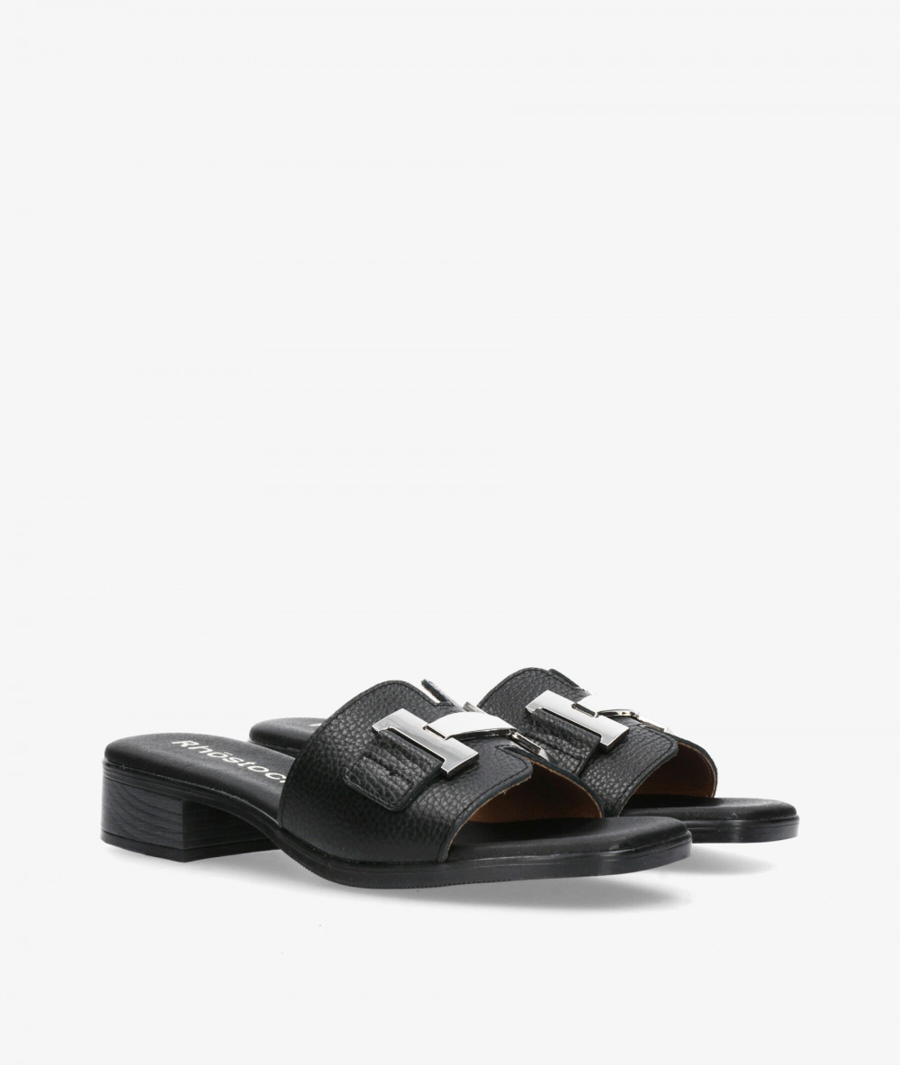 Sandalias Rhostock  5890 en negro