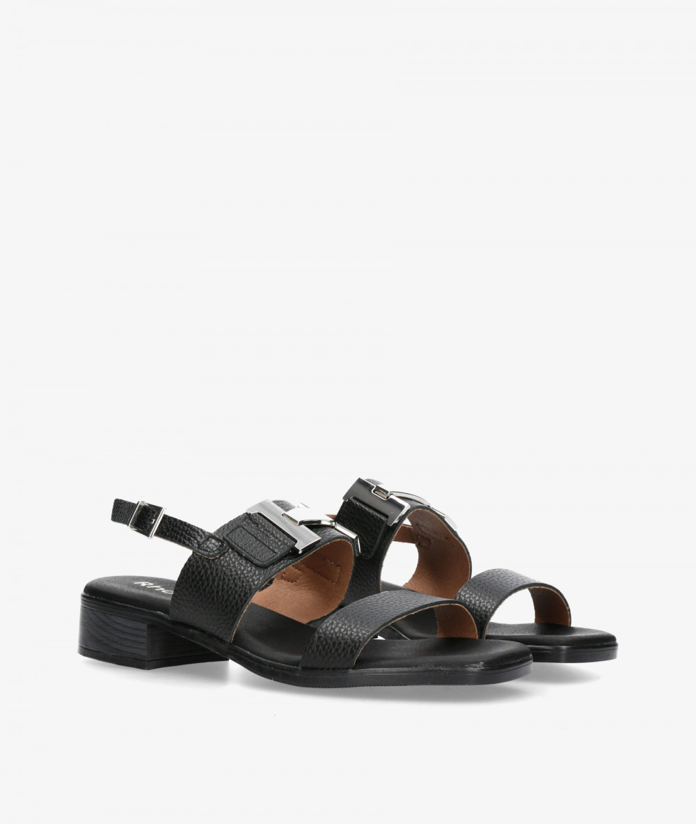 Sandalias Rhostock  5892 en negro