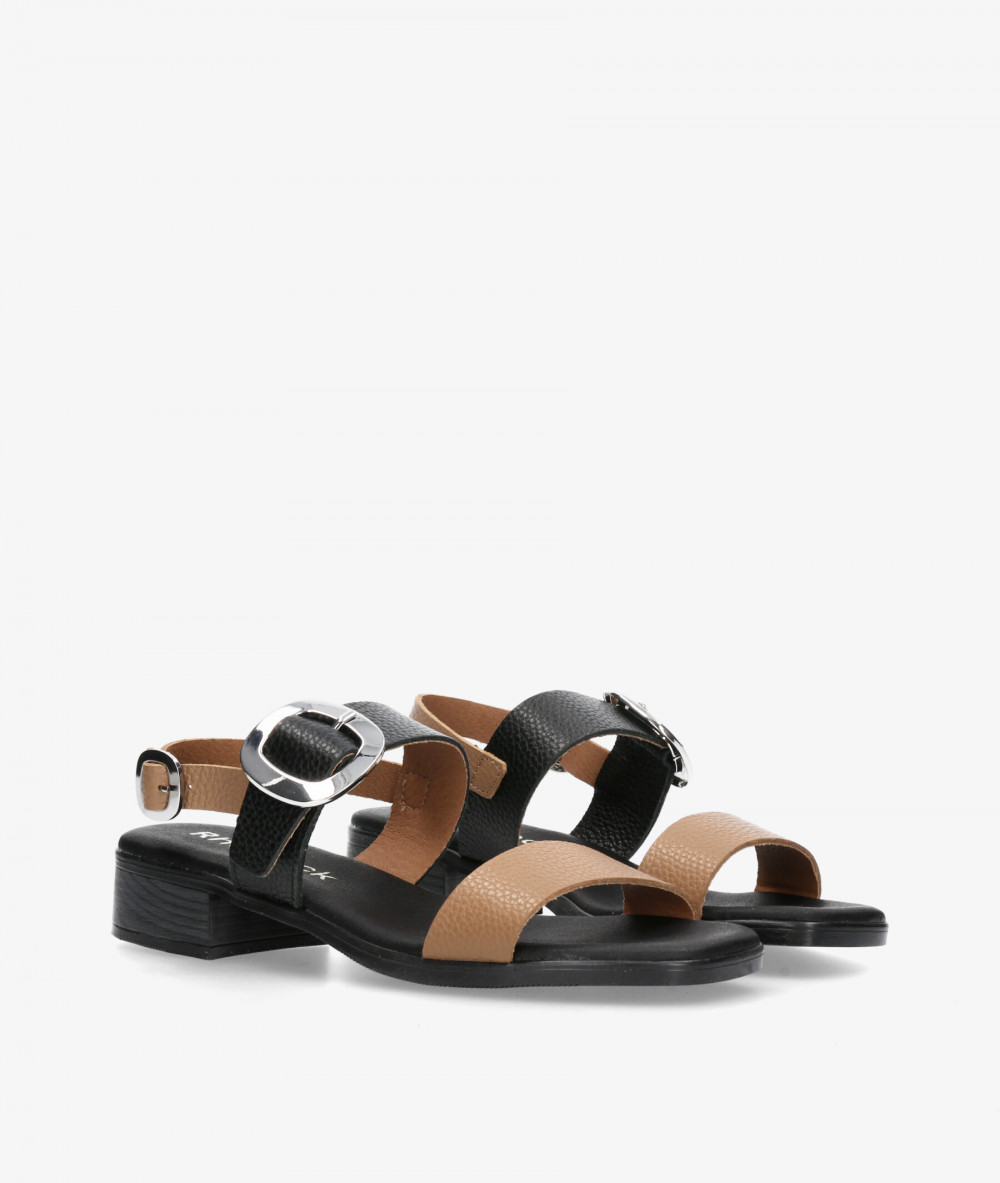 Sandalias Rhostock  5894 en negro
