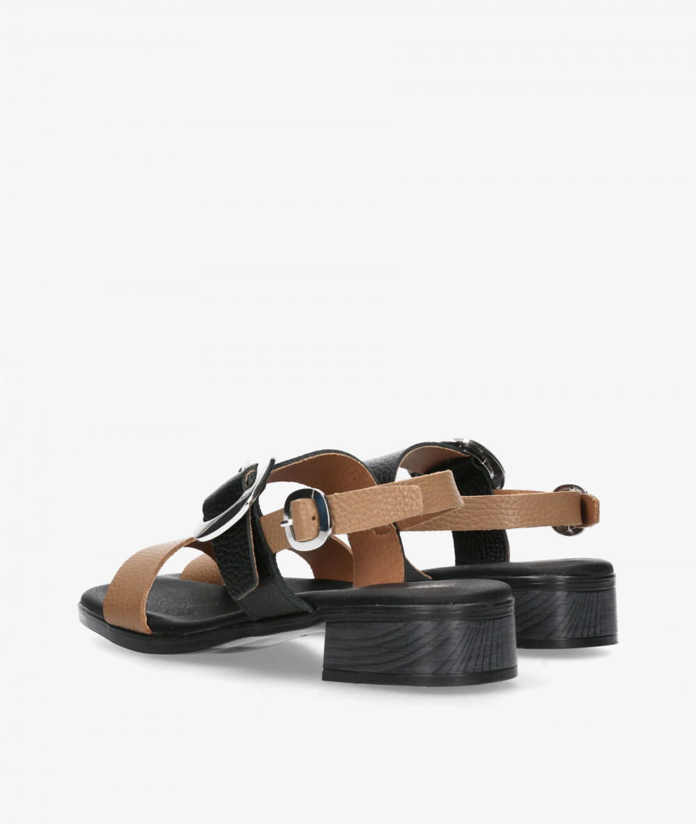Sandalias Rhostock  5894 en negro