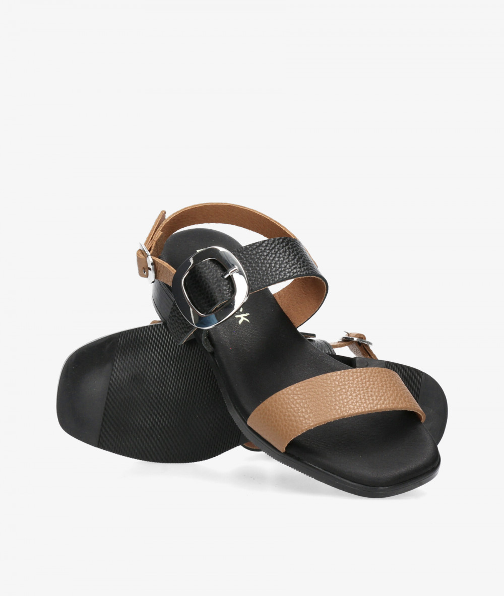 Sandalias Rhostock  5894 en negro