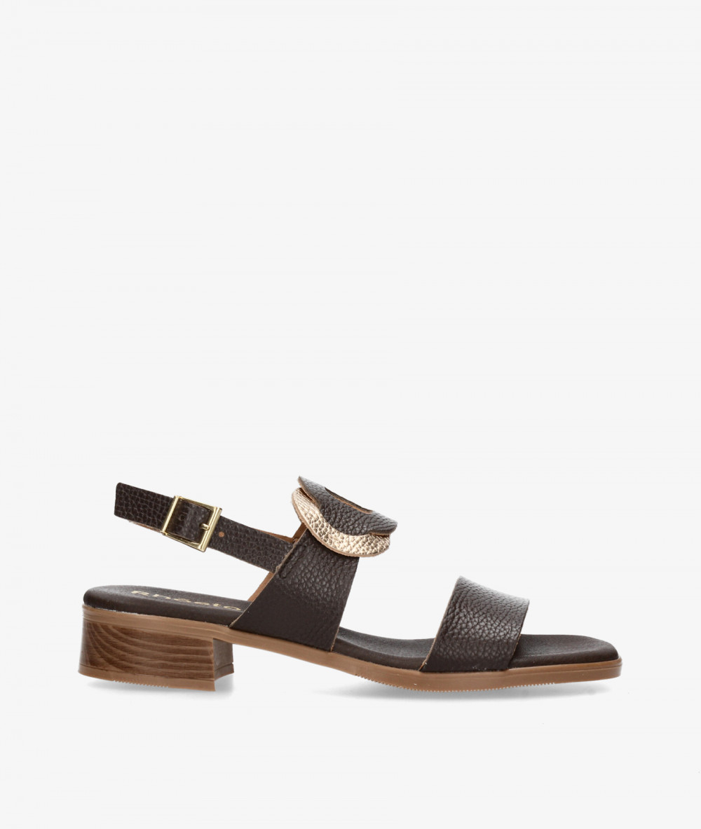 Sandalias Rhostock  5870 en marrón
