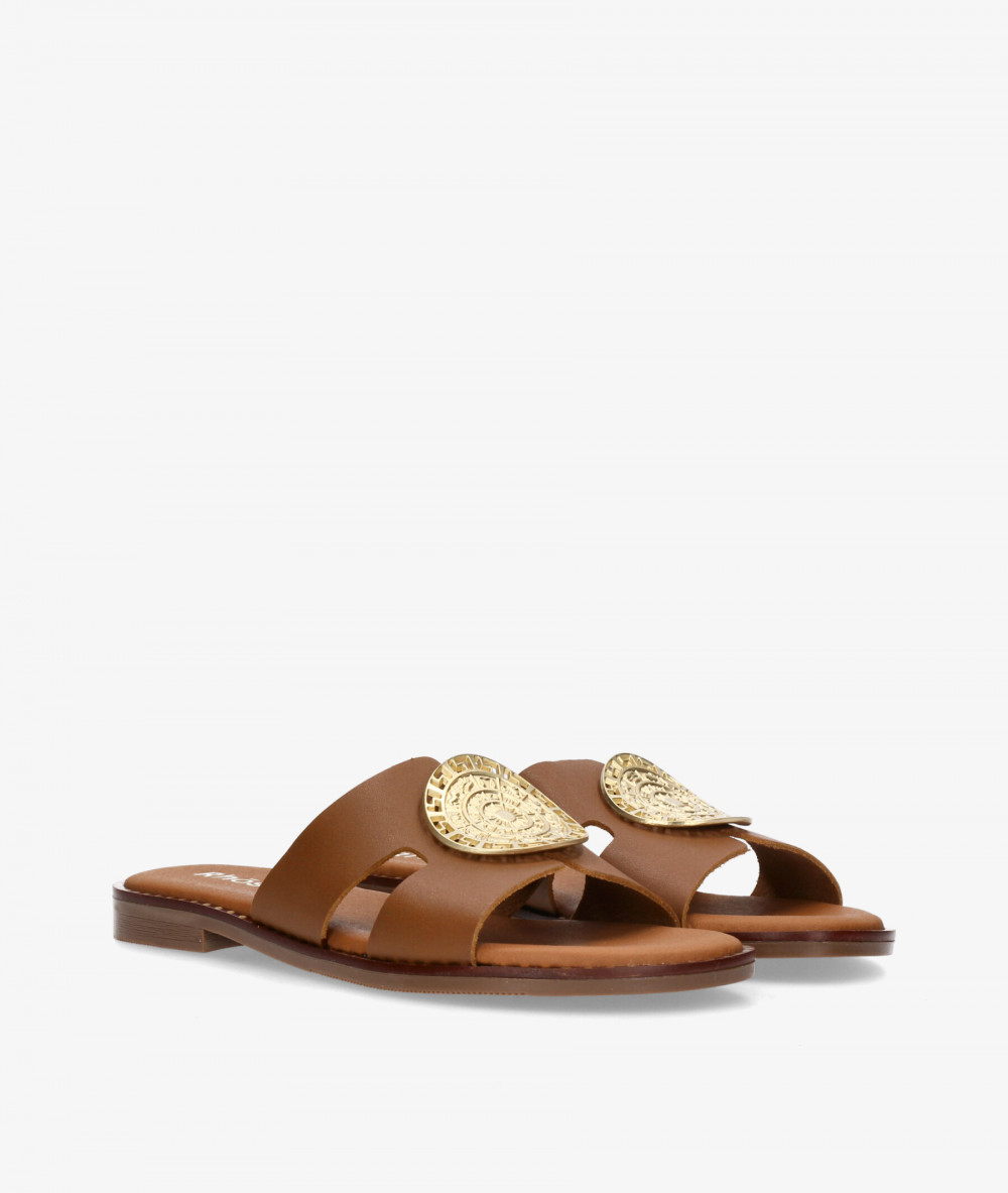 Sandalias Rhostock  5850 en cuero