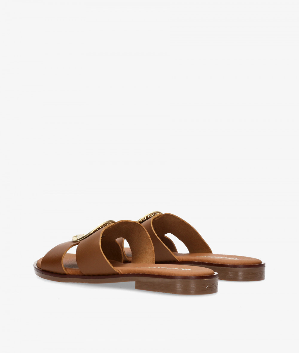 Sandalias Rhostock  5850 en cuero