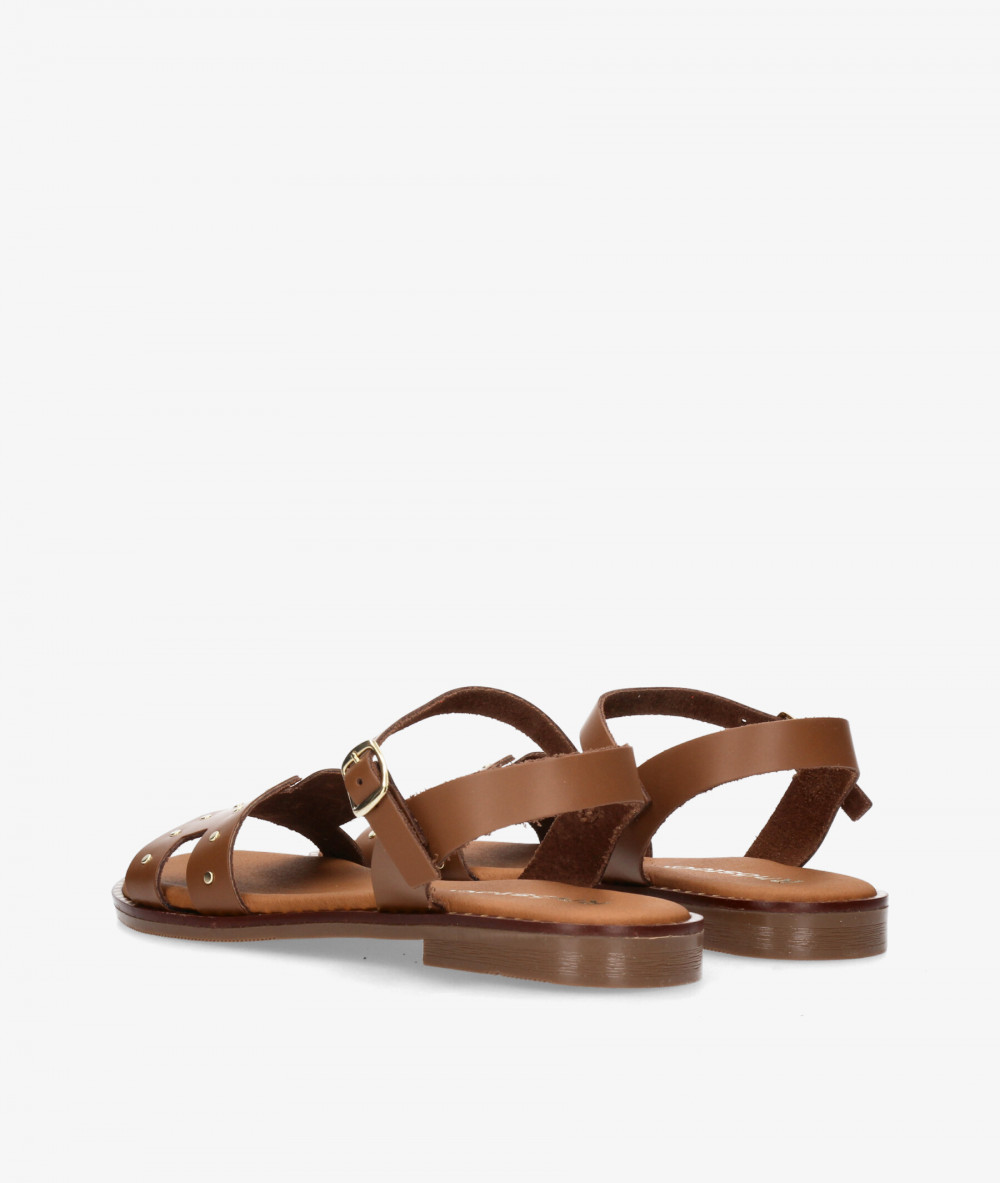Sandalias Rhostock  5841 en cuero