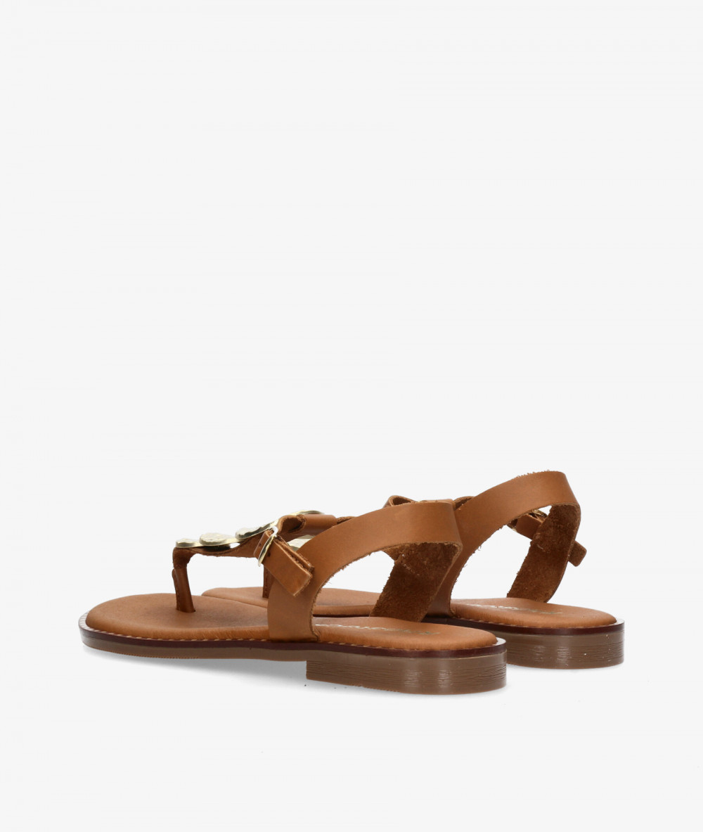 Sandalias Rhostock  5848 en cuero
