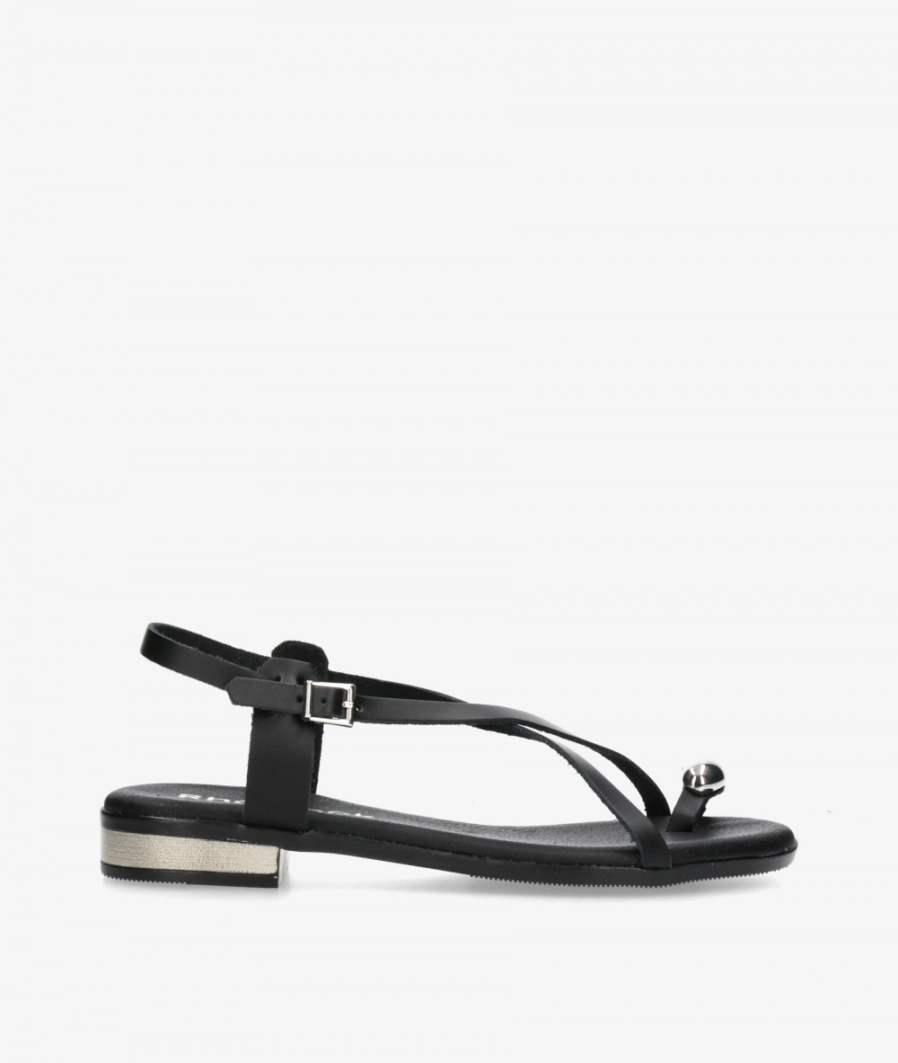 Sandalias Rhostock  5863 en negro