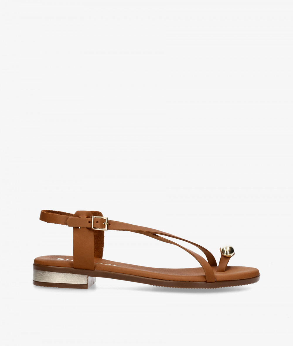 Sandalias Rhostock  5863 en cuero