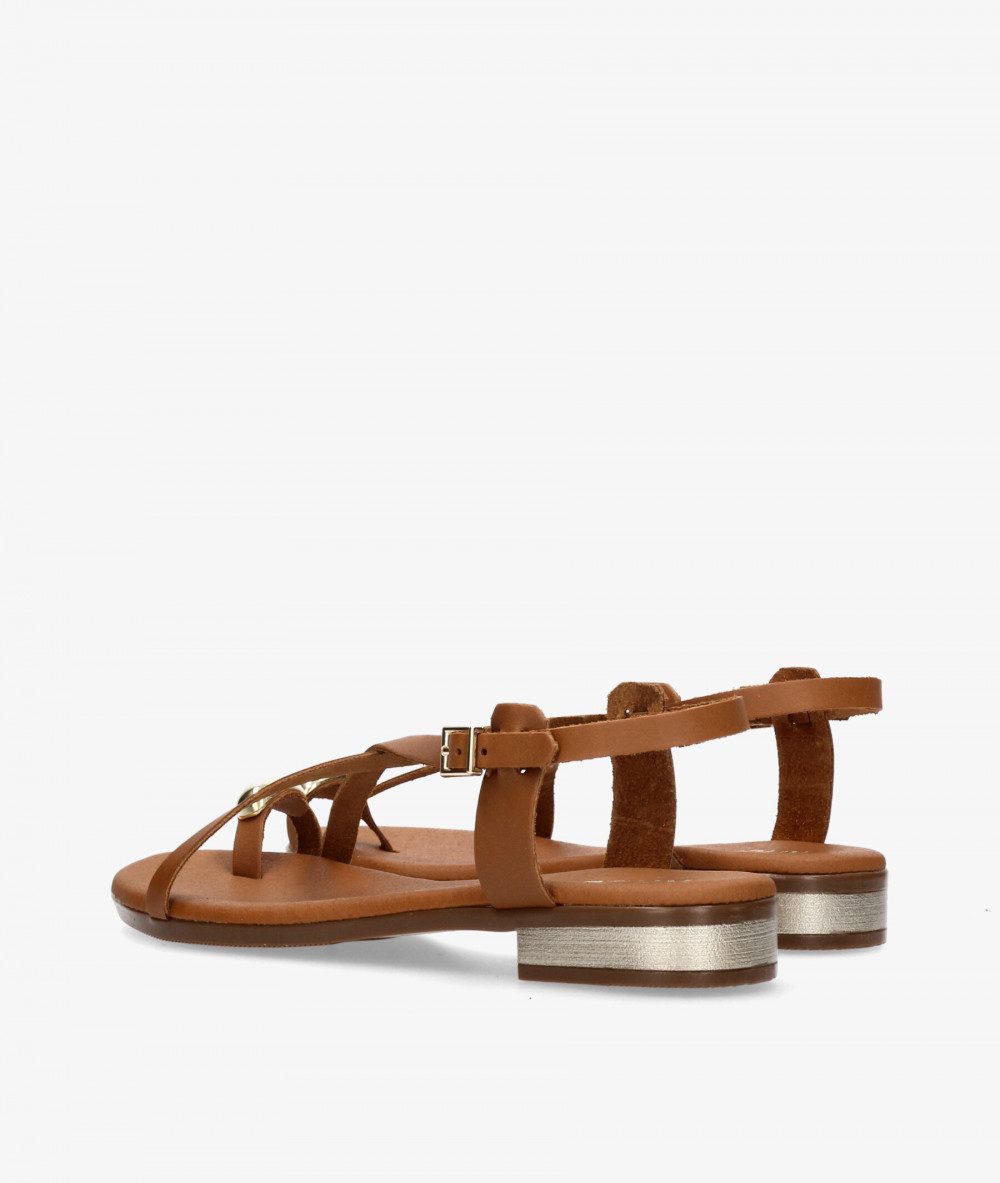 Sandalias Rhostock  5863 en cuero