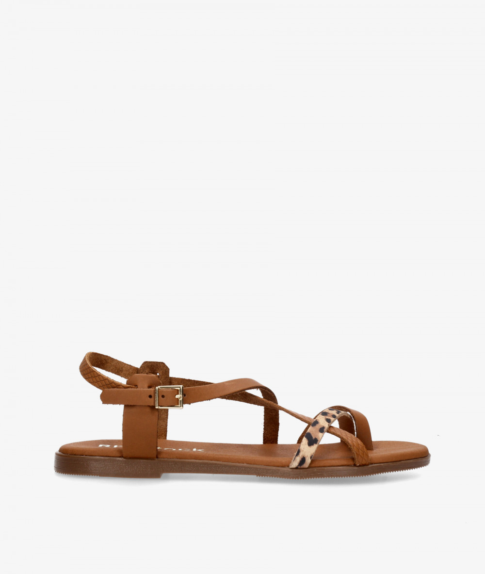Sandalias Rhostock  5807 en cuero