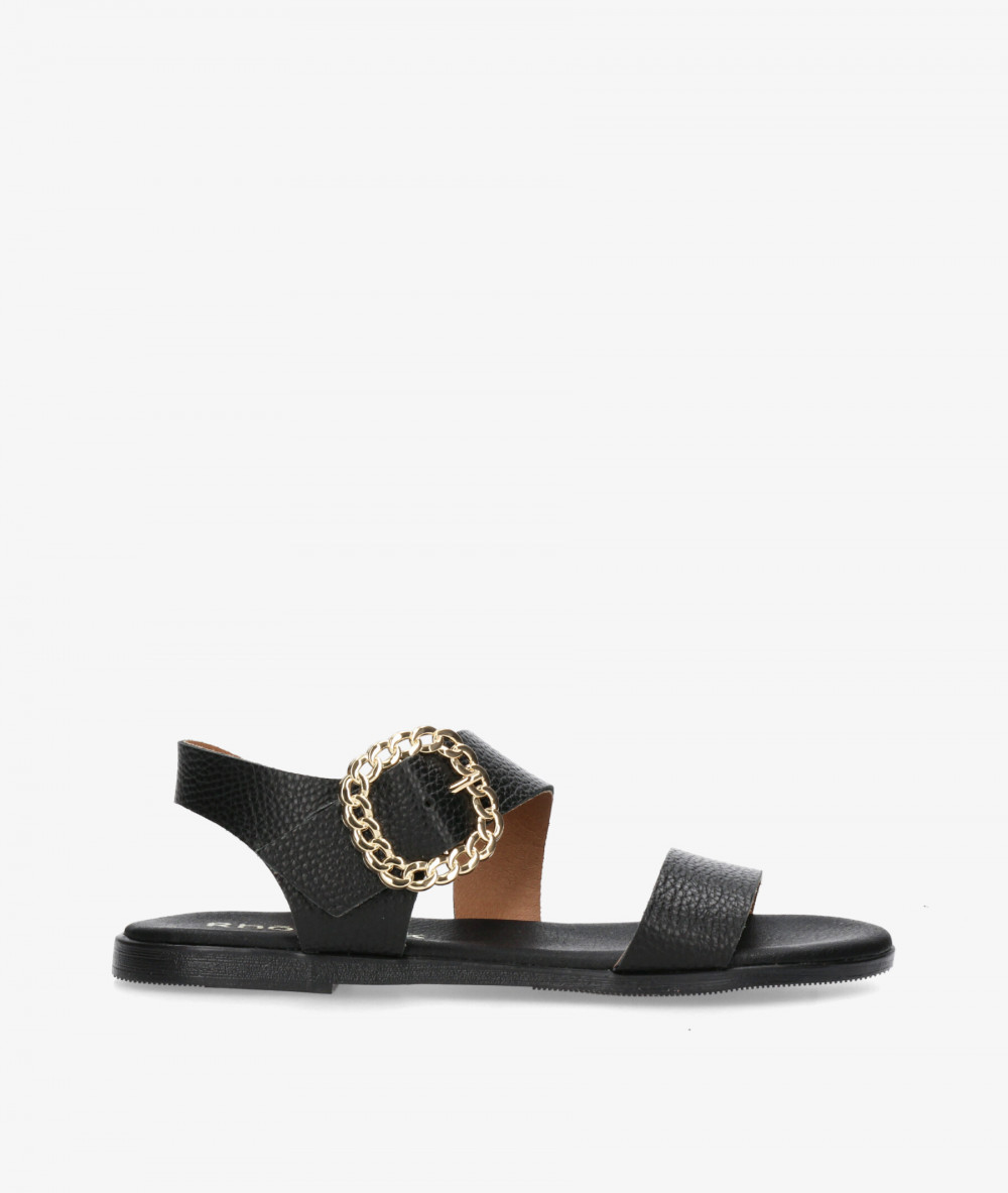 Sandalias Rhostock  5594 en negro