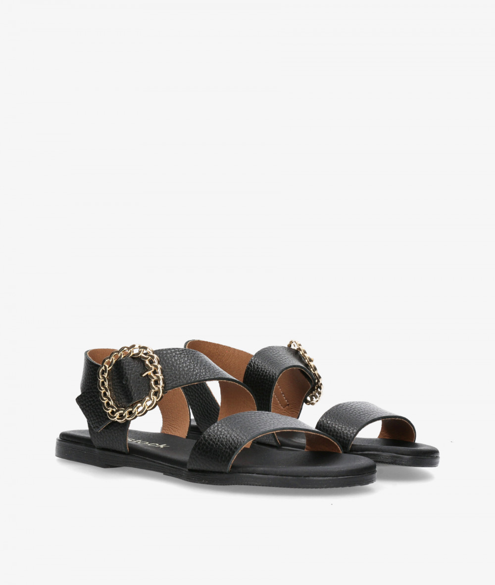 Sandalias Rhostock  5594 en negro