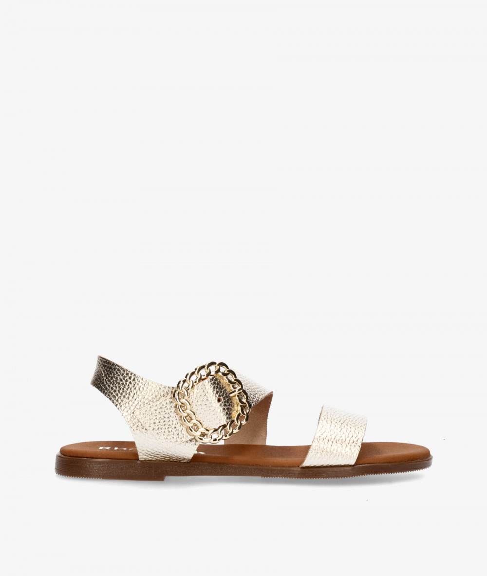 Sandalias Rhostock  5594 en platino