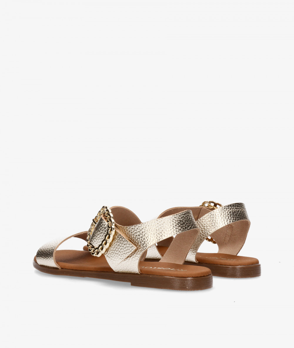 Sandalias Rhostock  5594 en platino