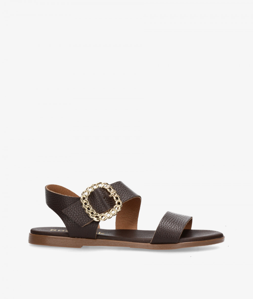 Sandalias Rhostock  5594 en marrón
