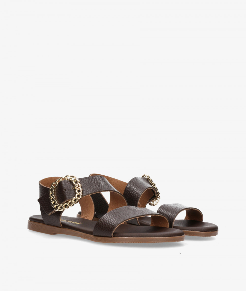 Sandalias Rhostock  5594 en marrón
