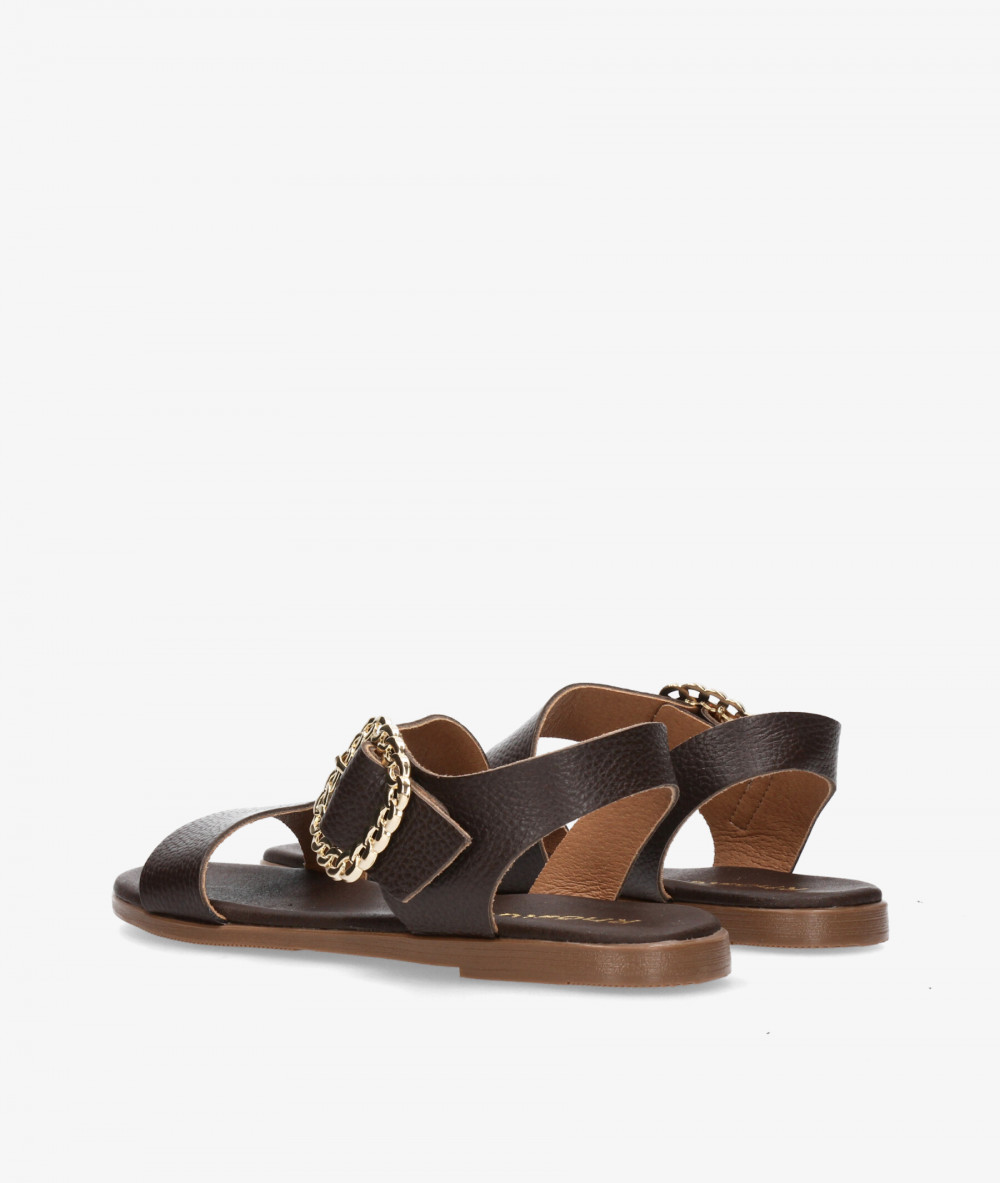 Sandalias Rhostock  5594 en marrón