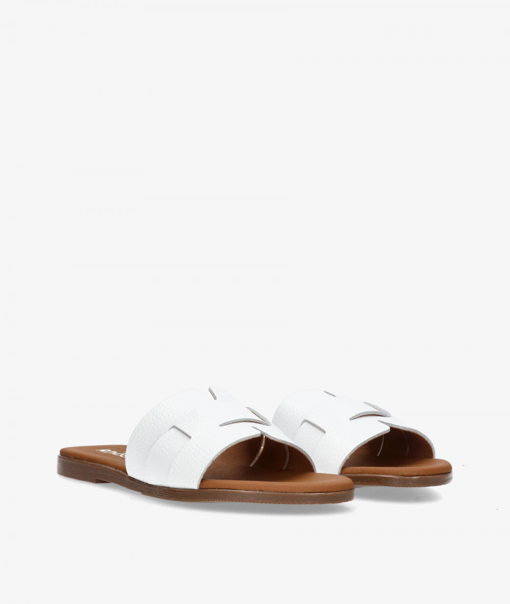 Sandalias Rhostock  5800 en blanco