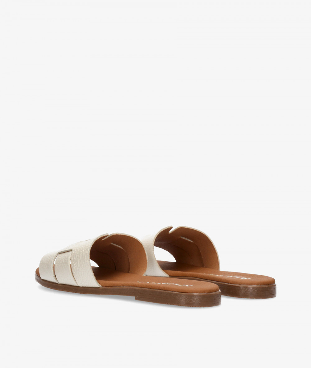 Sandalias Rhostock  5800 en hueso