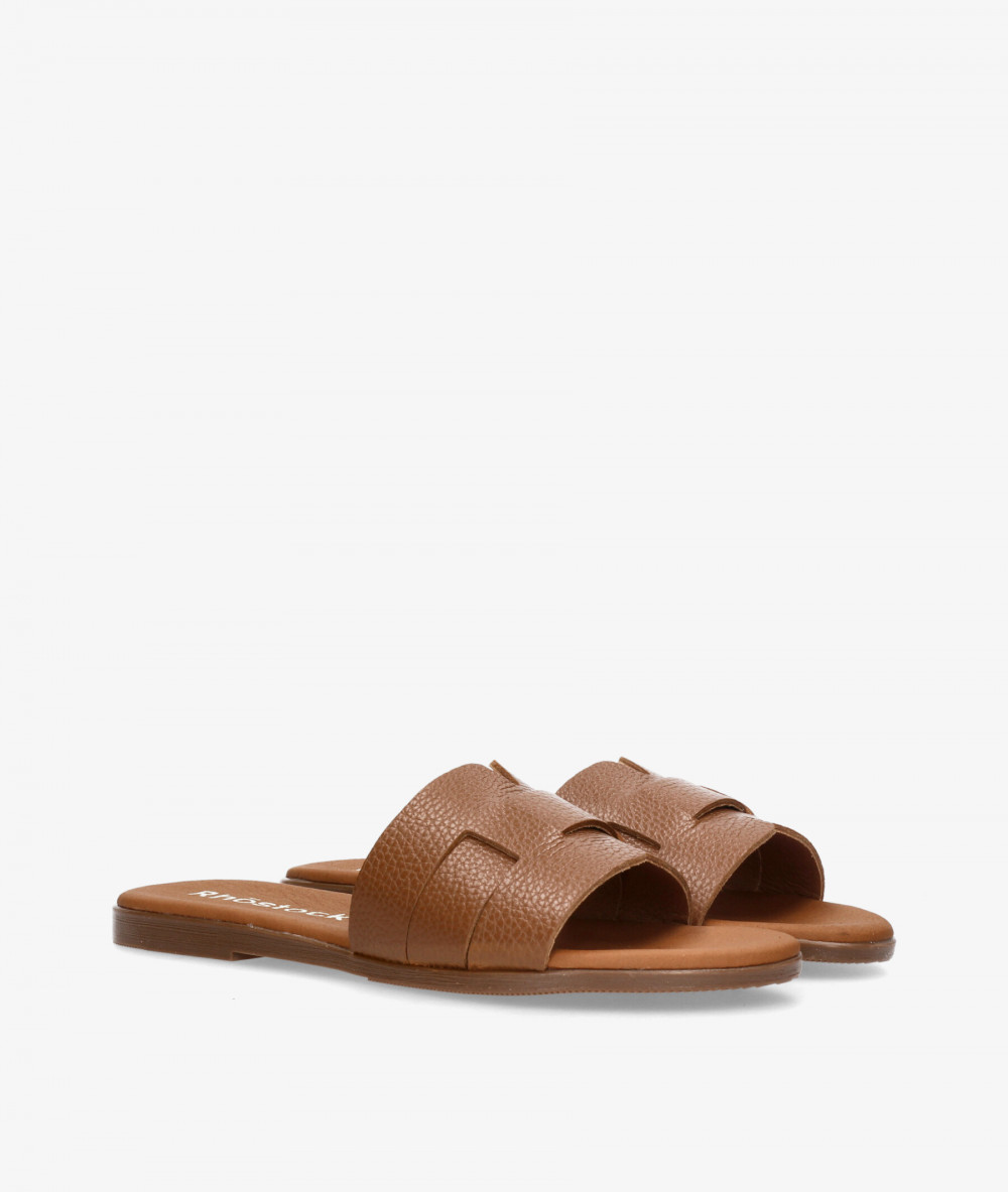 Sandalias Rhostock  5800 en cuero