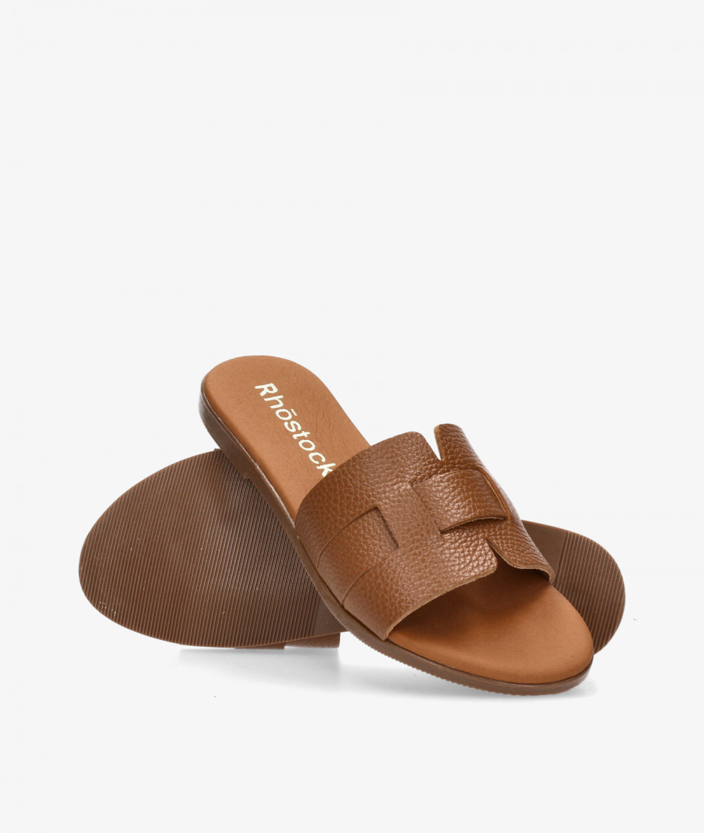 Sandalias Rhostock  5800 en cuero