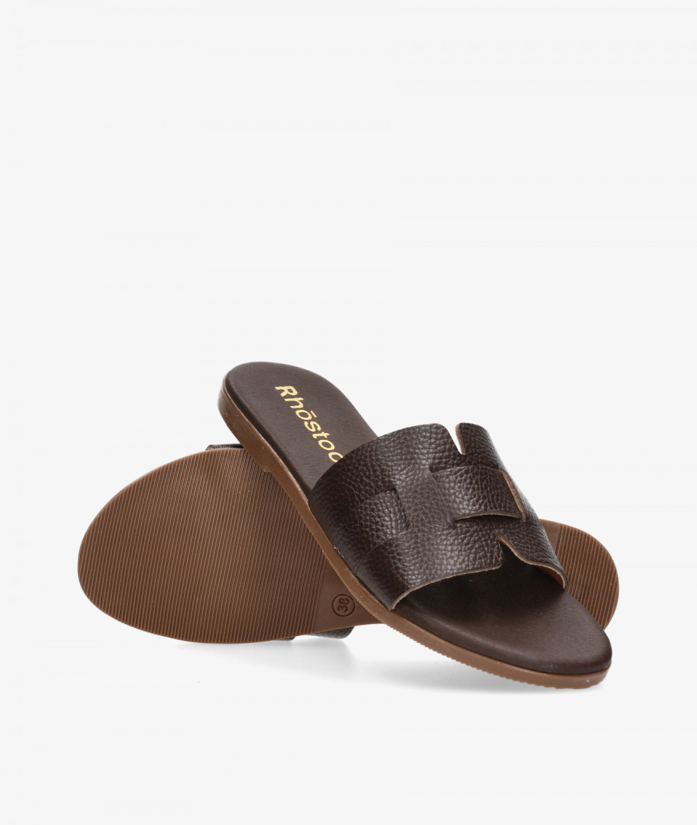 Sandalias Rhostock  5800 en marrón