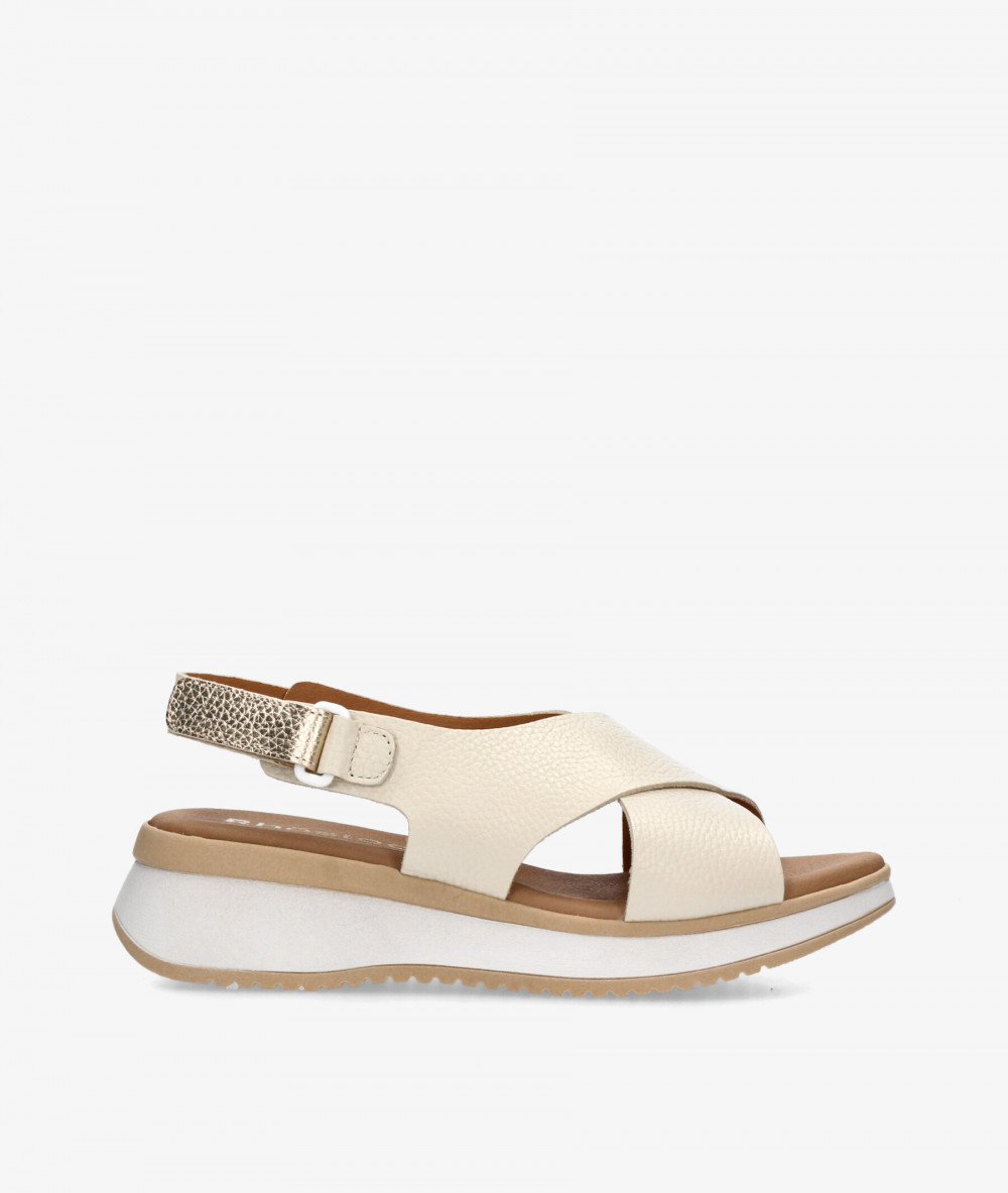 Sandalias Rhostock  5943 en hueso