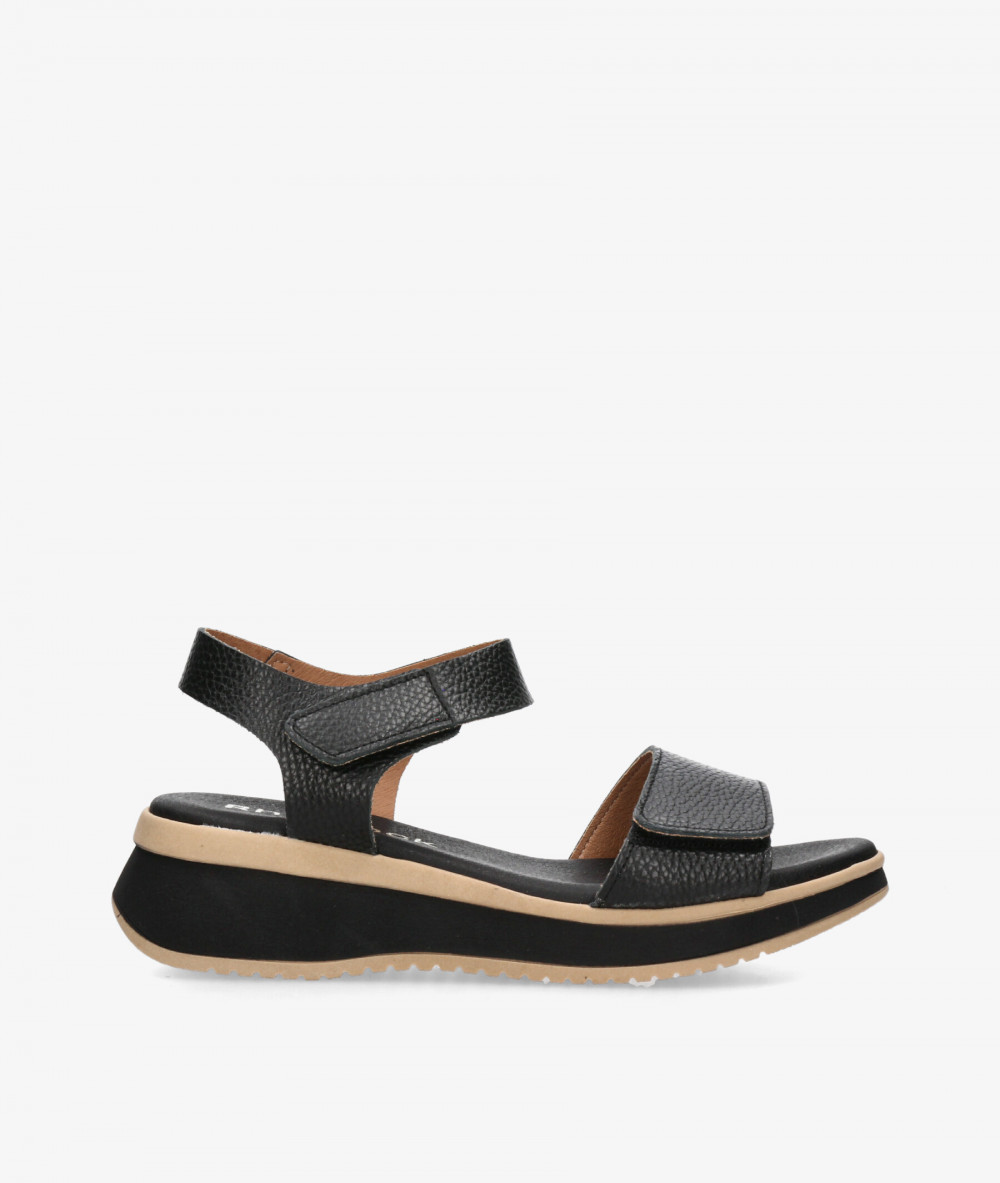 Sandalias Rhostock  5942 en negro