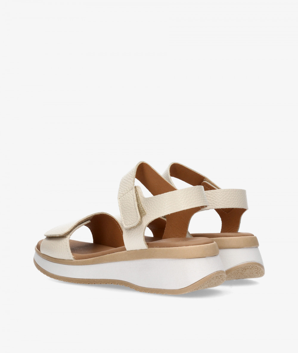 Sandalias Rhostock  5942 en hueso