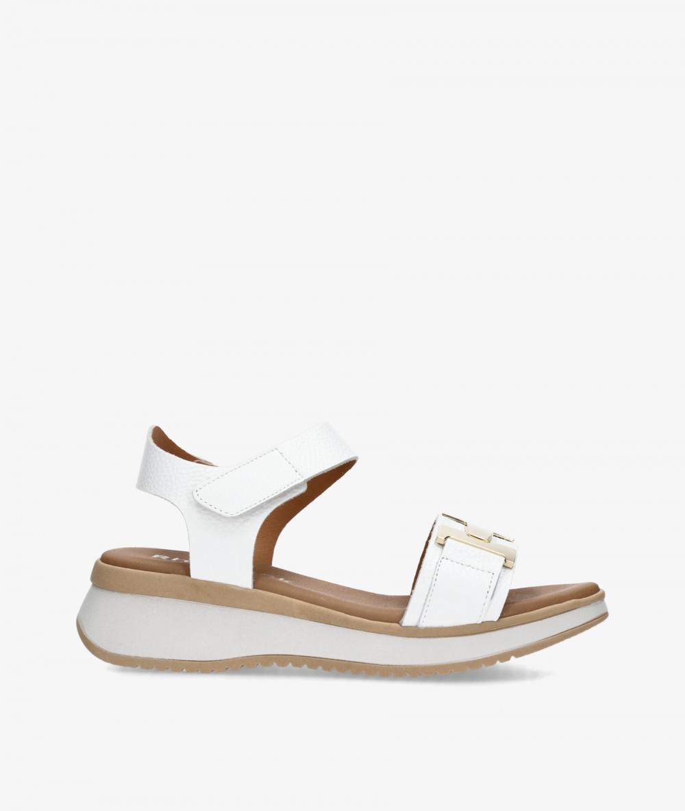 Sandalias Rhostock  5672 en blanco