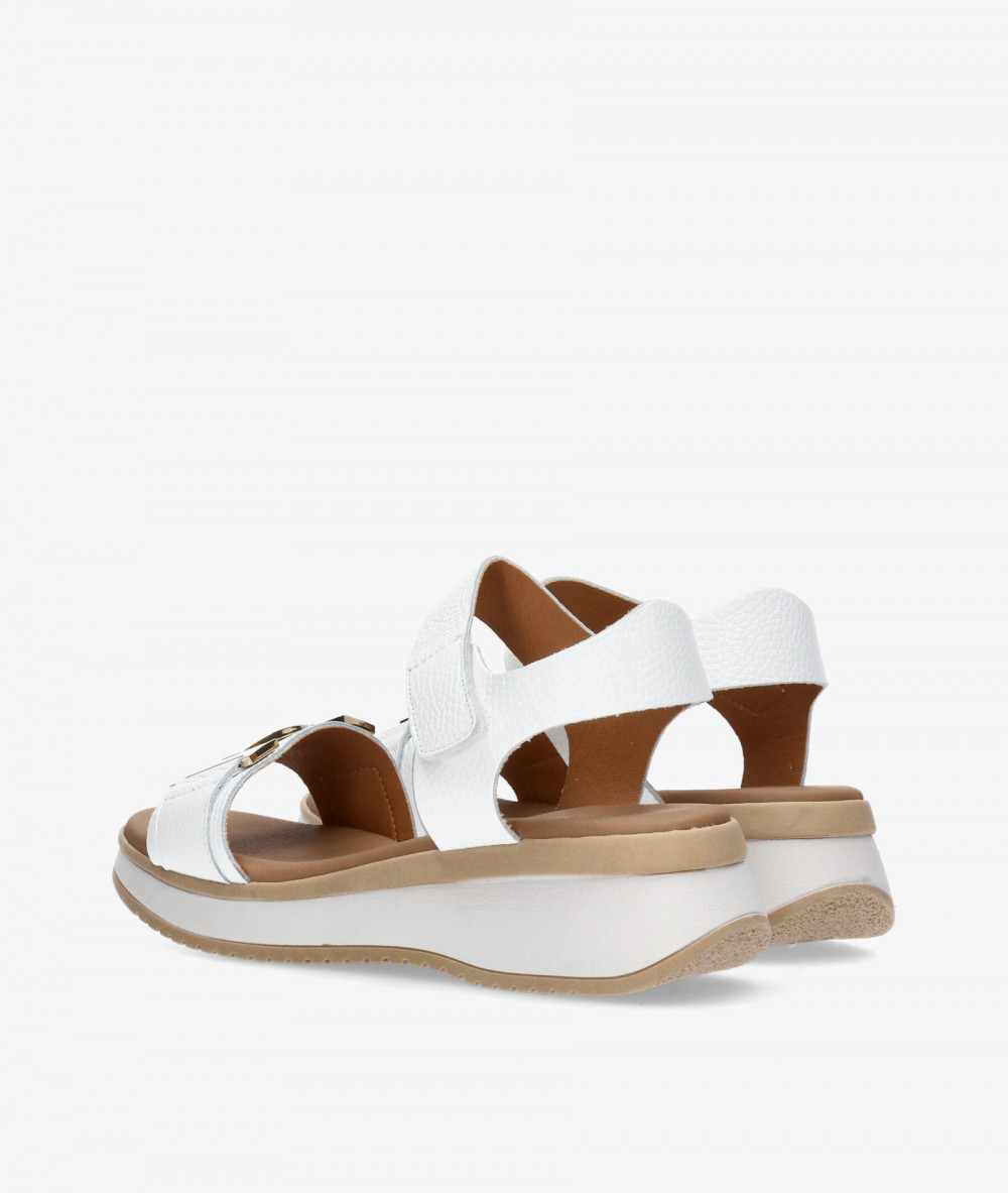 Sandalias Rhostock  5672 en blanco